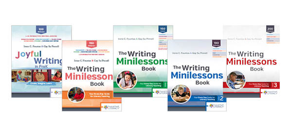 What is inside the Writing Minilessons Book?