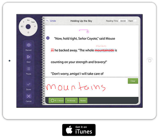 Reading Record App for iPad