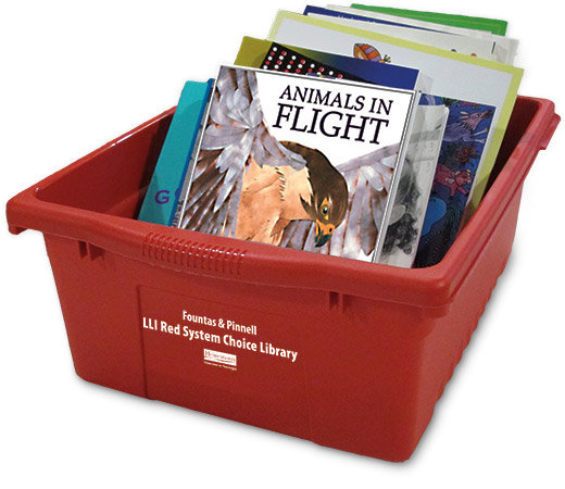 Choice Library book bin