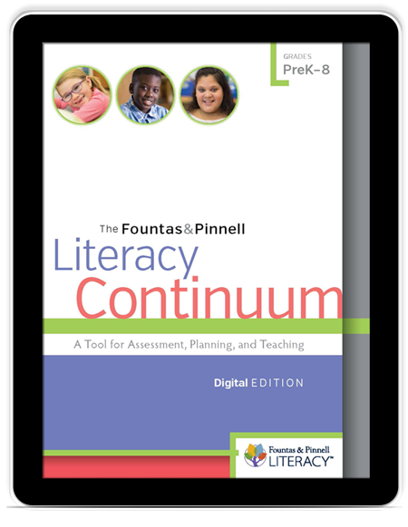 Literacy Continuum Chart