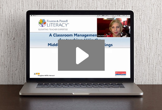 Middle School Classroom Management Webinar