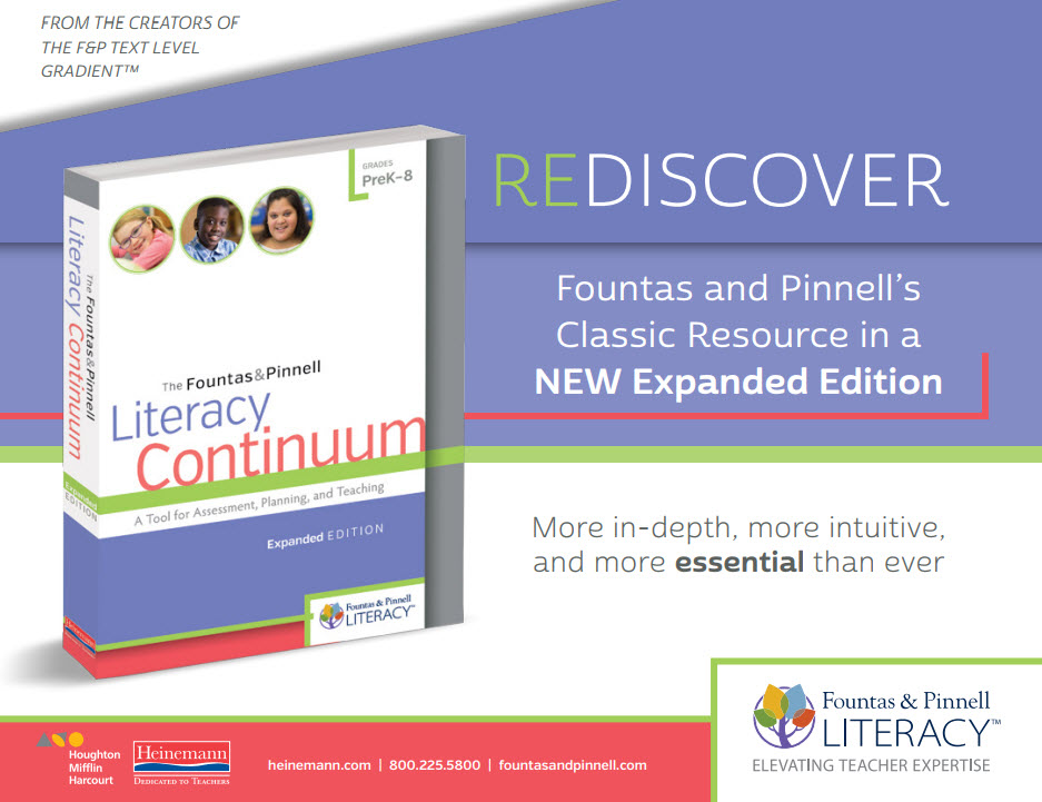 Fountas And Pinnell Continuum Chart