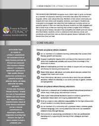 Fountas & Pinnell 10 Core Values