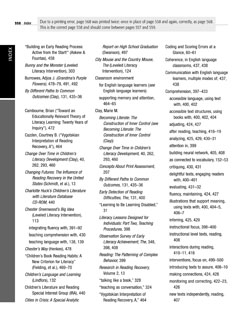 When Readers Struggle: Teaching That Works Errata Sheet