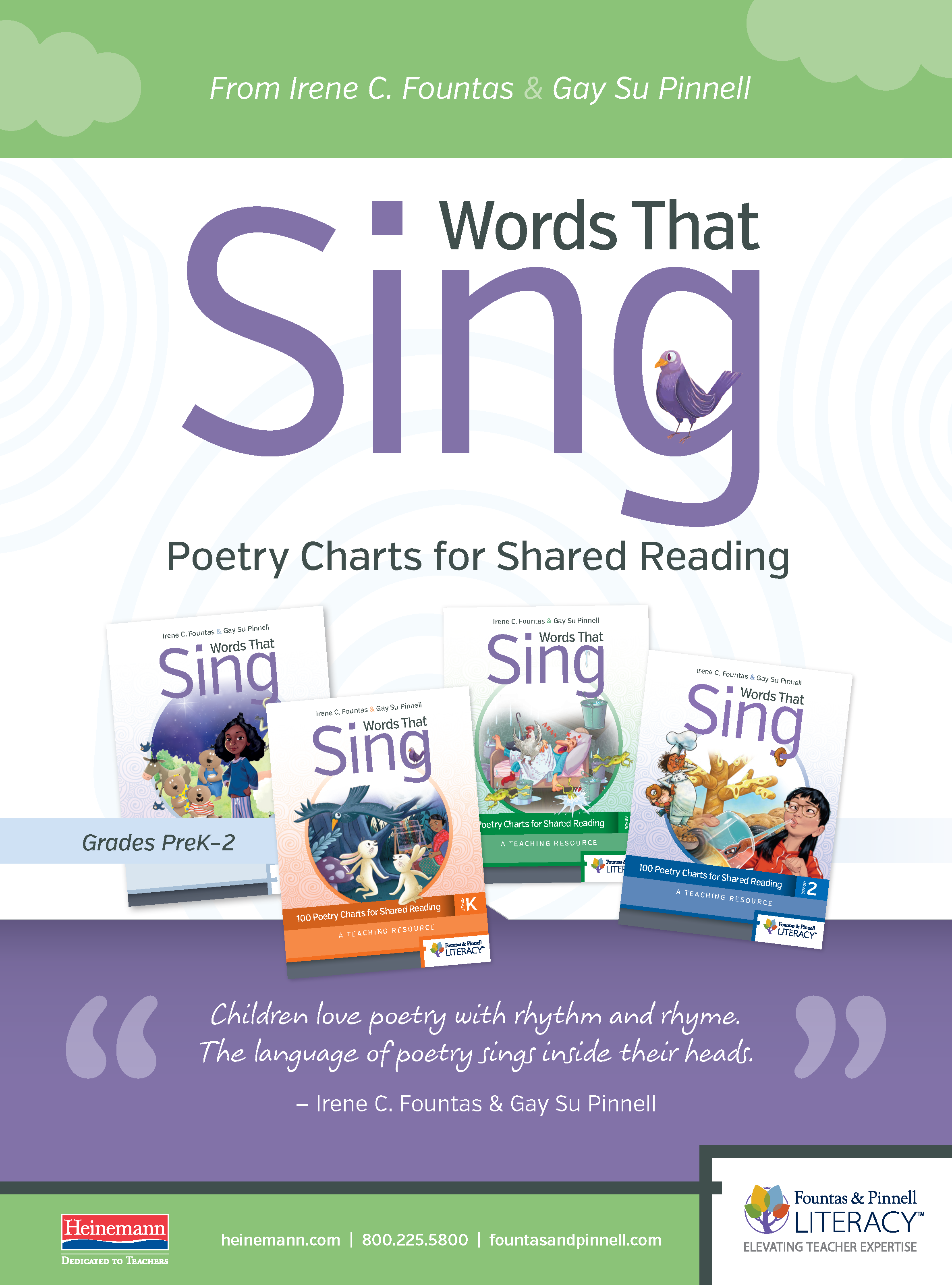 Words That Sing Brochure